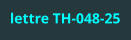 lettre TH-048-25