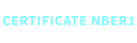 CERTIFICATE NBER1